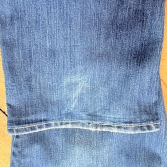 ZCO Jeans Women’s Plus Size 22 Blue Denim Bootcut Flare Embellished Pockets - Picture 11 of 12